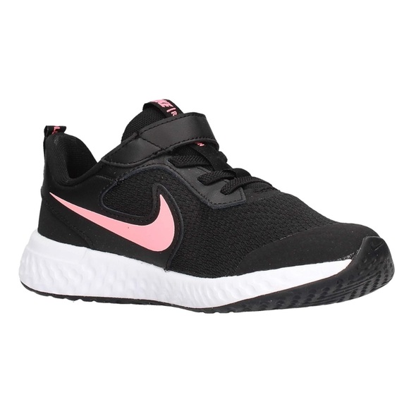 Nike unisex-child Revolution 5 Pre School Velcro Running - Picture 2 of 4